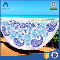 2016 fashion design beach towel Type and Woven Technics Indian Round Beach Towel Tapestry Home